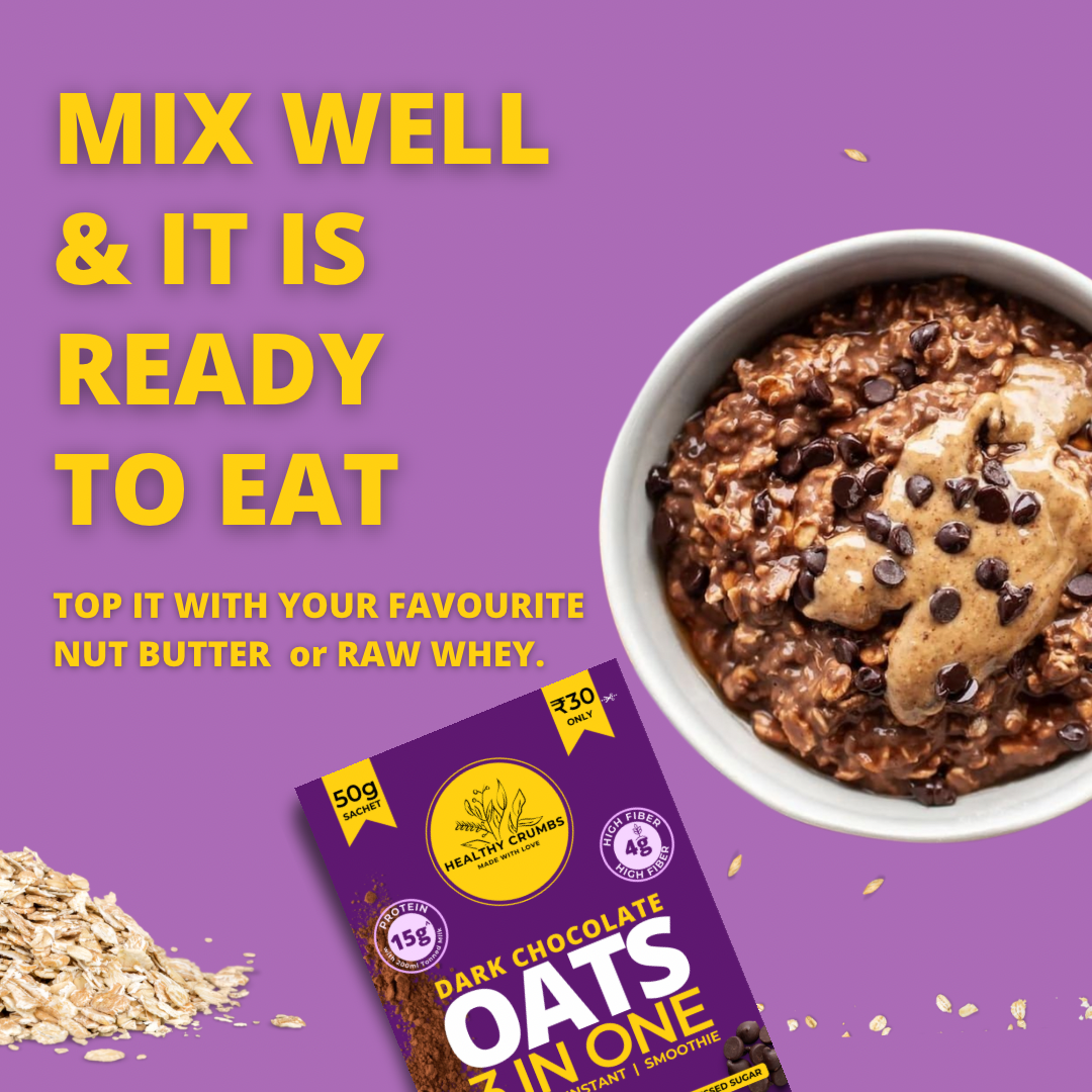 Dark Chocolate Oats 50g [Pack of 10]