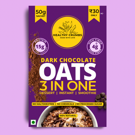 Dark Chocolate Oats 50g [Pack of 10]