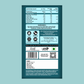 Zero Added Sugar 70% Dark Chocolate 40g [Sea salt & Almond-Pack of 2]